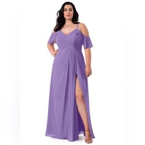 Azazie Dakota Bridesmaid dress in Tahiti (color)